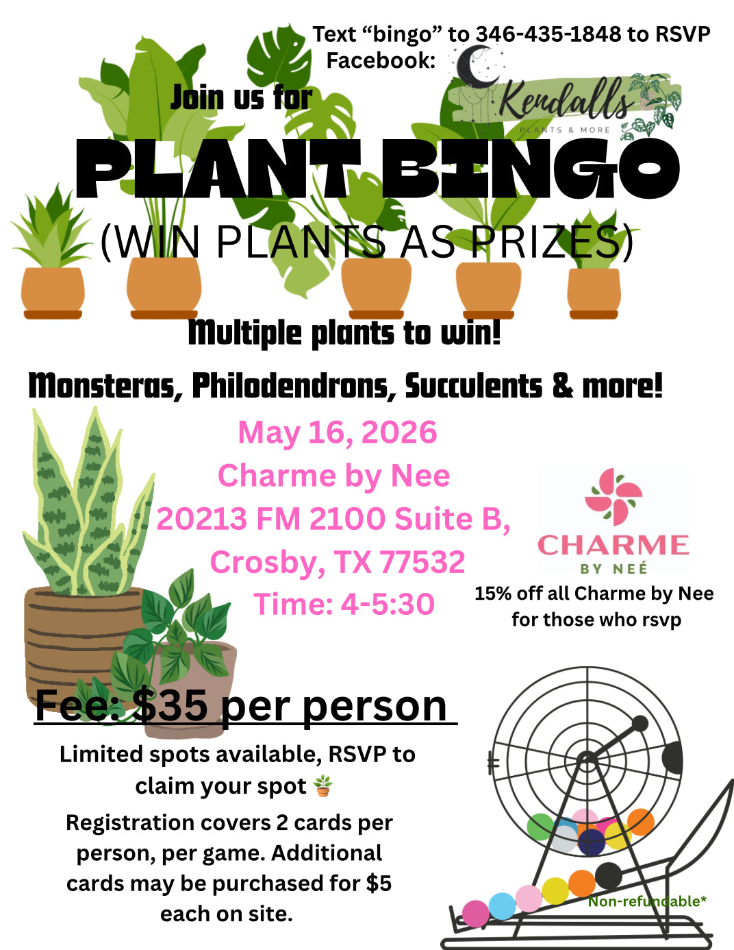 Plant Bingo
