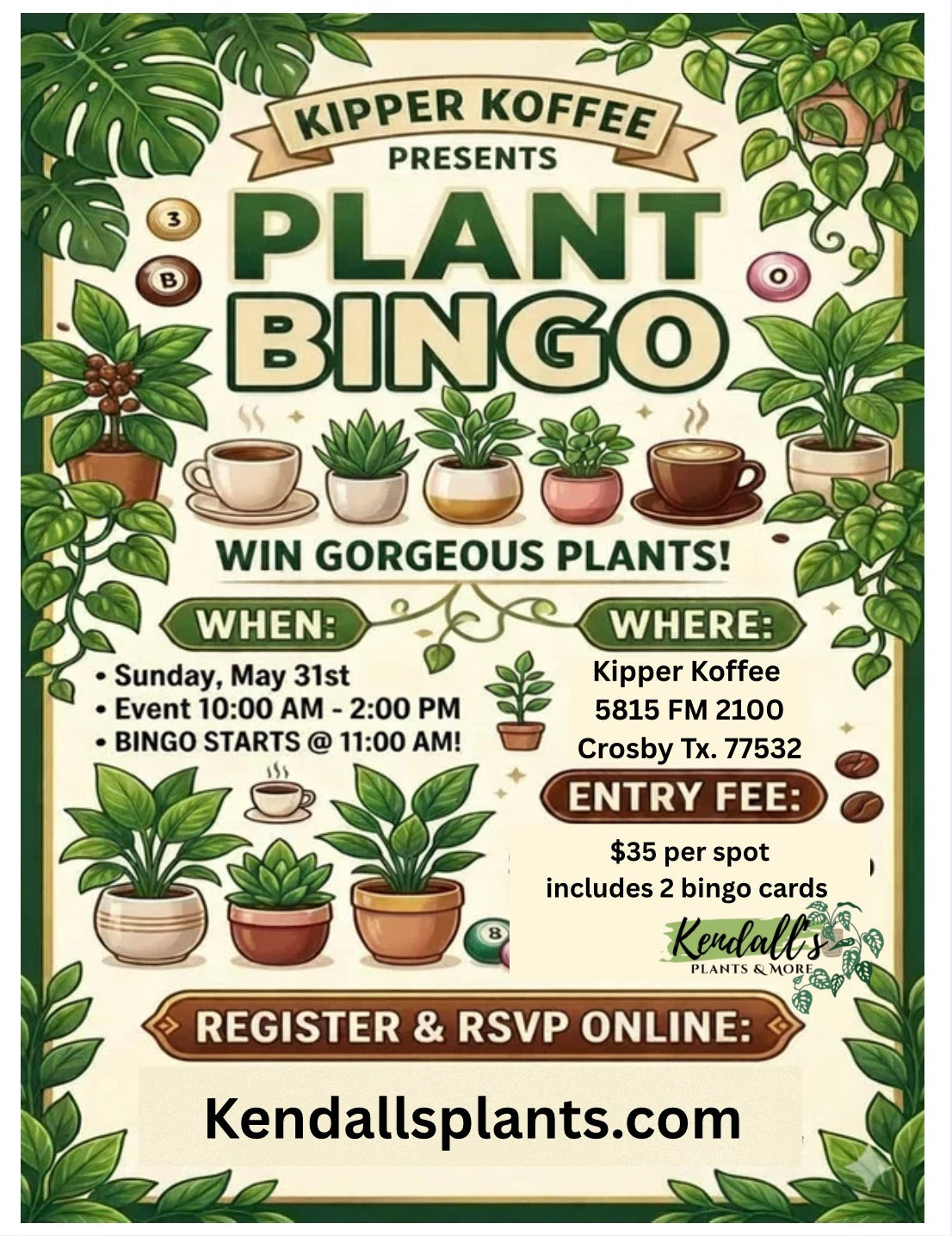 Bingo w/ Kipper Koffee