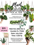 July 11th plant bingo